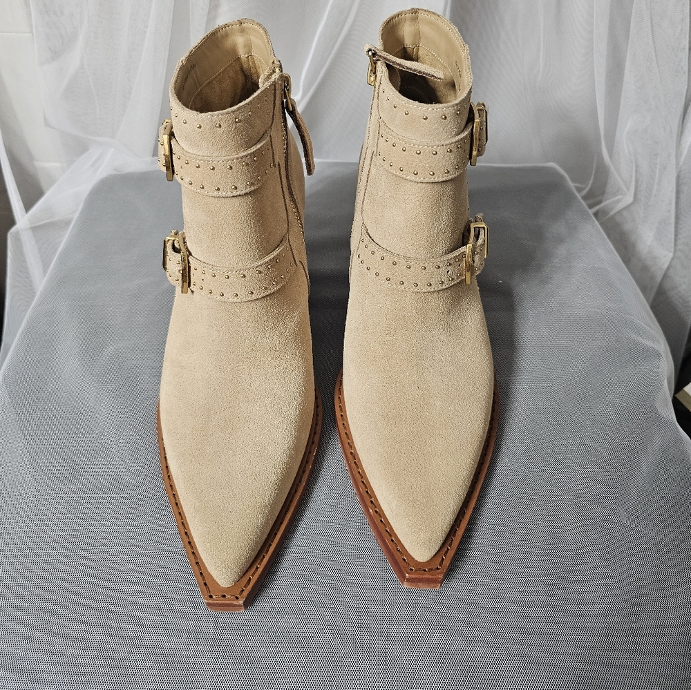 Dolce VITA Camel Suede Bootie